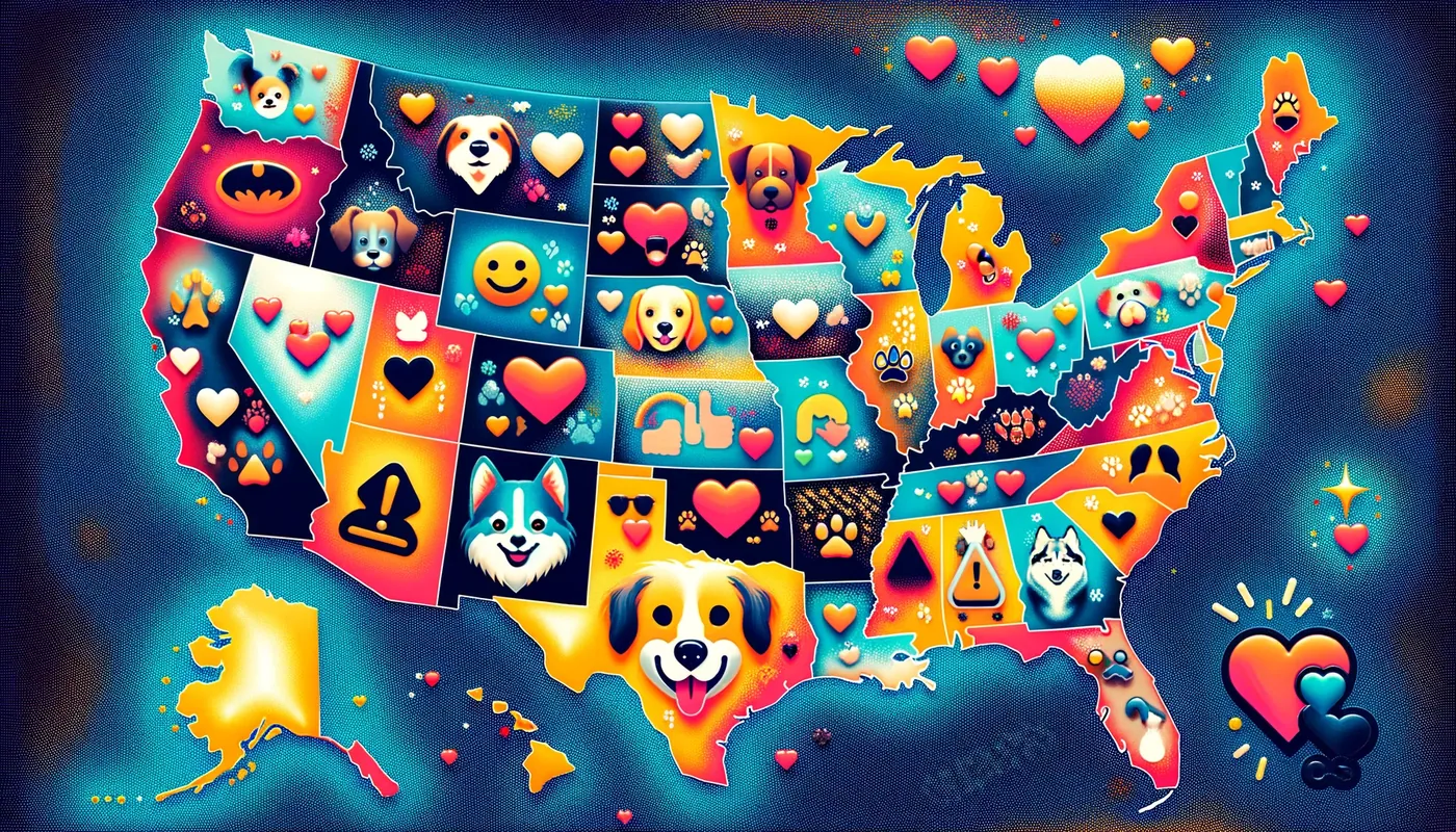 The Most (and Least) Dog-Loving States in America