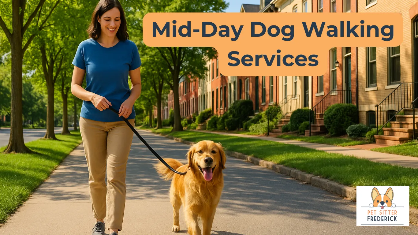 Why Mid-Day Dog Walks Matter for Working Pet Parents in Frederick
